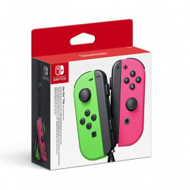 Mando Joy-Con Set Izqda/Derecha Verde/Rosa Neon Nintendo Switch