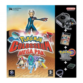 Nintendo Game Cube Negra Pokemon Colosseum Mega-Pak A