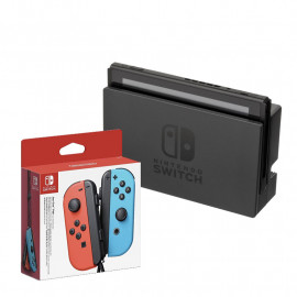 Pack: Nintendo Switch Segunda Mano + JoyCons Rojo y Azul Nuevos