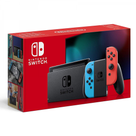 Reacondicionado: Nintendo Switch Azul Neón/Rojo Neón Modelo 2019