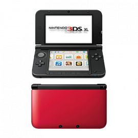 Nintendo 3DS XL Negra y Rojo B