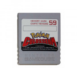 Memory Card Pokemon Colosseum 59 Bloques GameCube