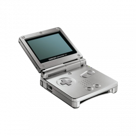 Game Boy Advance SP Plata