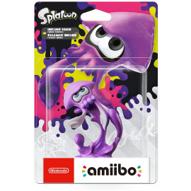 Figura Amiibo Splatoon Inkling Calamar Squid Violeta Splatoon