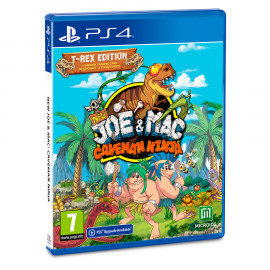 New Joe and Mac Caveman Ninja T-Rex Edition PS4 (SP)