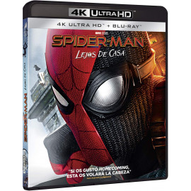 Spiderman Lejos de Casa 4K + BluRay (SP)