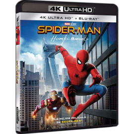 SpiderMan Homecoming 4K + BluRay (SP)