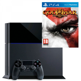 Pack: PS4 1 TB + Dual Shock 4 + God of War III B