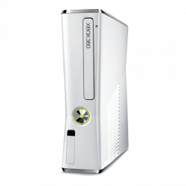 Xbox360 Slim Blanca 4GB (Sin Mando)