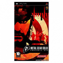 Metal Gear Solid Portable Ops PSP (SP)