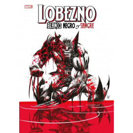 Comic Lobezno Blanco Negro y Sangre Panini