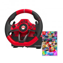 Pack:Volante Hori Mario Kart Pro Deluxe + Mario Kart