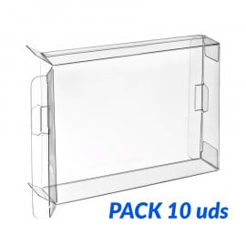 Set 10 Fundas Protectoras PET para Cartuchos N64