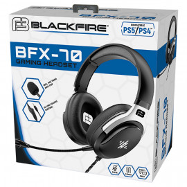 Headset Gaming BlackFire BFX-70 Negro PS4 PS5