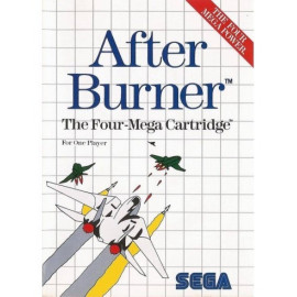 After Burner The Four Mega Cartridge MS (SP)