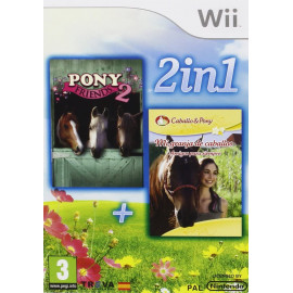 2 in1 Pony Friends 2 + Mi Granja de Caballos Amigos para Siempre Wii (SP)