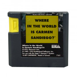 Where in the World is Carmen Sandiego Mega Drive (SP)