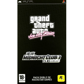 GTA Vice City Stories + Midnight Club 3 Dub edition Double Pack PSP (SP)