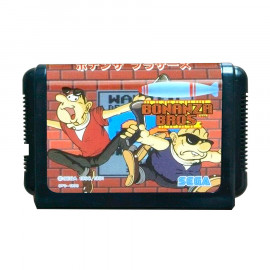 Bonanza Bros Mega Drive