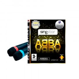 Singstar ABBA + 2 Microfonos con cable PS3 (SP)