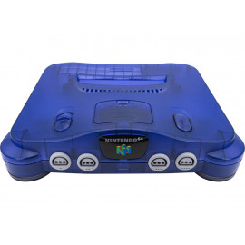 Nintendo 64 Violeta Transparente (Sin Mando) B