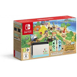 Nintendo Switch Ed Animal Crossing + JoyCons