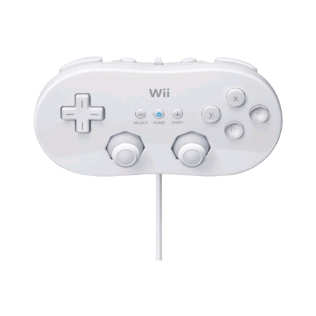 Respectivamente cola usuario Mando Clasico Blanco Wii / Wii U