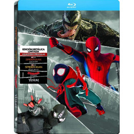 Spider Man - Coleccion 4 Peliculas Ed. Metalica BluRay (SP)