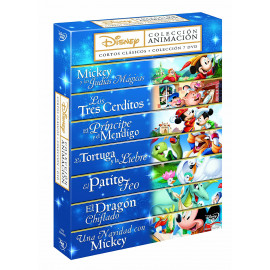 Coleccion Cortos Clasicos Disney (7 Discos) DVD (SP)
