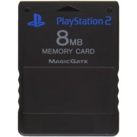 Memory Card 8 MB Sony Negra PS2