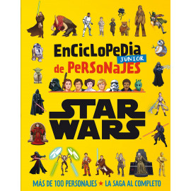 Enciclopedia Junior de Personajes Star Wars Planeta Junior