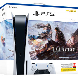 PS5 Blanca con Lector + Final Fantasy XVI CODE