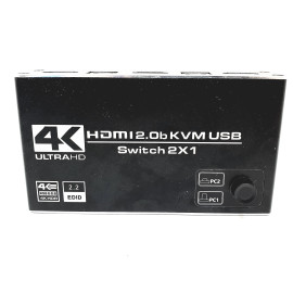 Conmutador Navceker KVM 4K 60Hz HDMI 2.0b E
