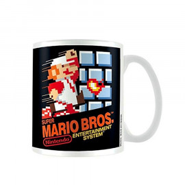Taza de Ceramica Super Mario Bros NES