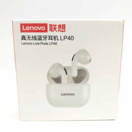 Auriculares Bluetooth Lenovo Livepods LP40 Blancos
