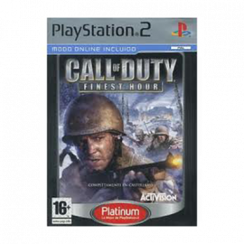 Call of Duty Finest Hour Platinum PS2 (SP)