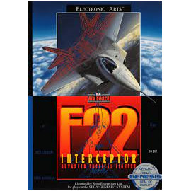 F22 Interceptor Mega Drive (USA)
