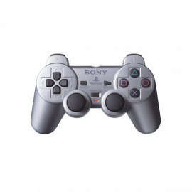 Mando Dual Shock 2 Plata PS2
