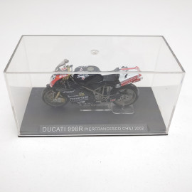 Figura Moto en Miniatura Ducati 998R Pierfrancesco Chili 2002