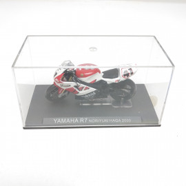 Figura Moto en Miniatura Yamaha R7 Noriyuki Haga 2000
