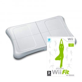 Balance Board Blanca + Wii Fit Wii (SP)
