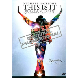 This is it Michael Jackson DVD (SP)