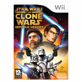 Star Wars The Clone Wars Heroes de la Republica Wii (FR)