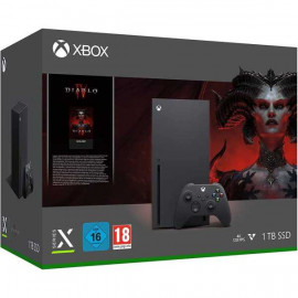 Reacondicionado: Xbox Series X 1 TB Diablo IV CODE