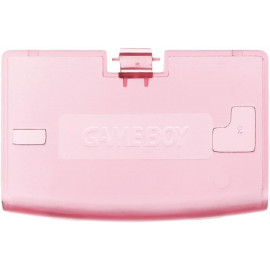 Tapa de Bateria para Game Boy Advance Rosa Transparente