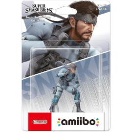 Figura Amiibo Solid Snake Coleccion Super Smash Bros