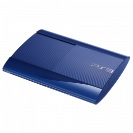 PS3 Ultraslim Azul 500GB (Sin Mando)