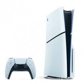 PS5 Slim Blanca con Lector + Dual Sense