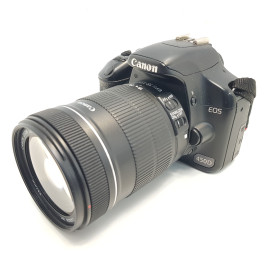 Camara Reflex Canon EOS 450D 12.2MP Negra + 18-135mm