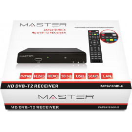 Reacondicionado: Receptor TDT-HD Master ZAP2610-MH
